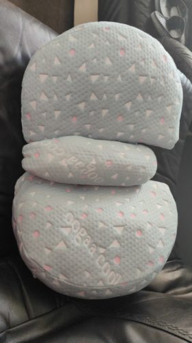 Oreiller de Grossesse Doux en Forme de U, Coussin Lombaire Latéral, pour Femme Enceinte photo review