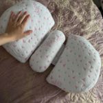Oreiller de Grossesse Doux en Forme de U, Coussin Lombaire Latéral, pour Femme Enceinte photo review