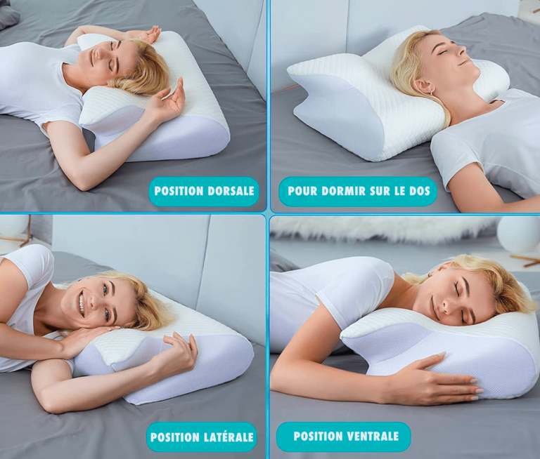 Oreiller Ergonomique Orthopédique pour la Nuque et les Épaules — free download