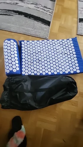 Tapis de Massage Relaxant et Oreiller de Yoga pour l'Acupuncture photo review