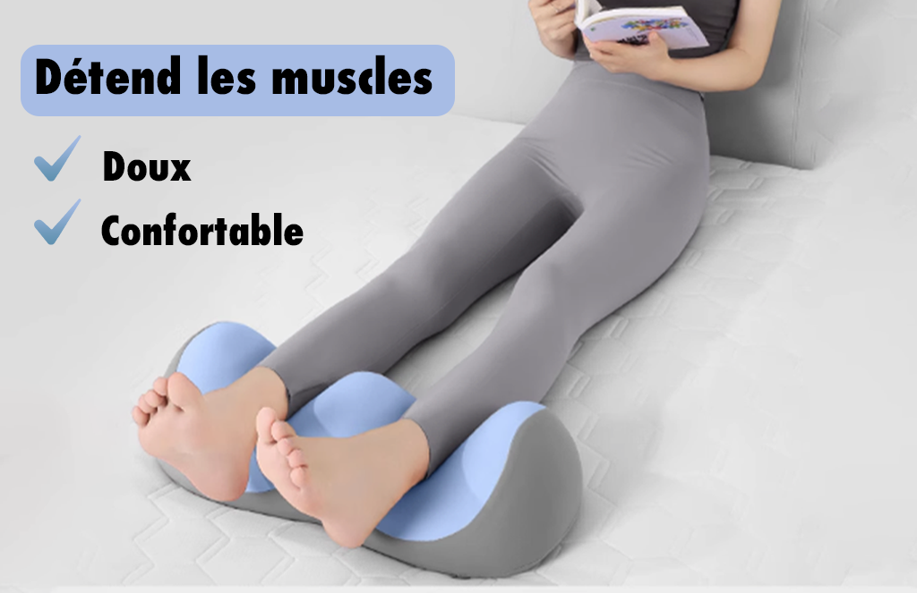 coussin pour relever les jambes-