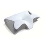 coussin à mémoire de forme gris