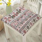 coussin d'extérieur pour chaise décoré carré