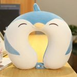 coussin de voyage à mémoire de forme Pingouin