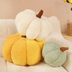 coussin design citrouille bleue