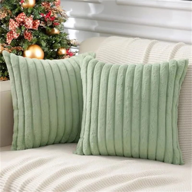housse de coussin canapé en tissu sombre